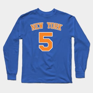 Immanuel Quickley New York Knicks Long Sleeve T-Shirt